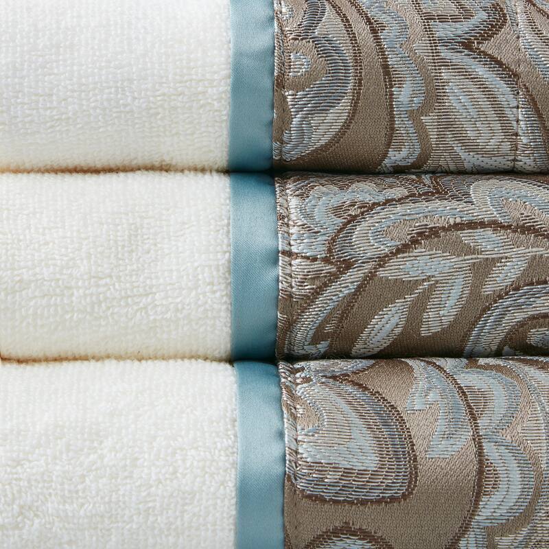 Madison Park Aubrey 6 Piece Jacquard Towel Set