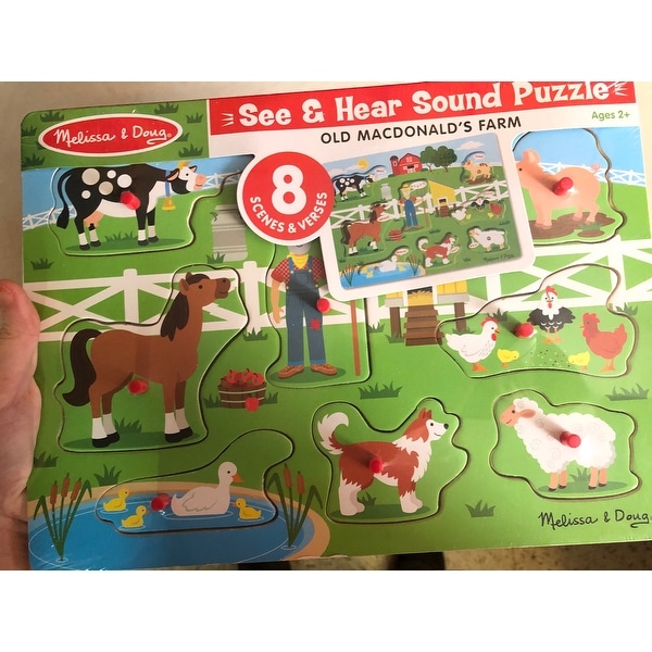 old macdonald's farm sound puzzle