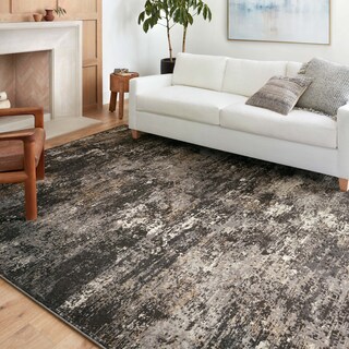 Alexander Home Madison Abstract Area Rug