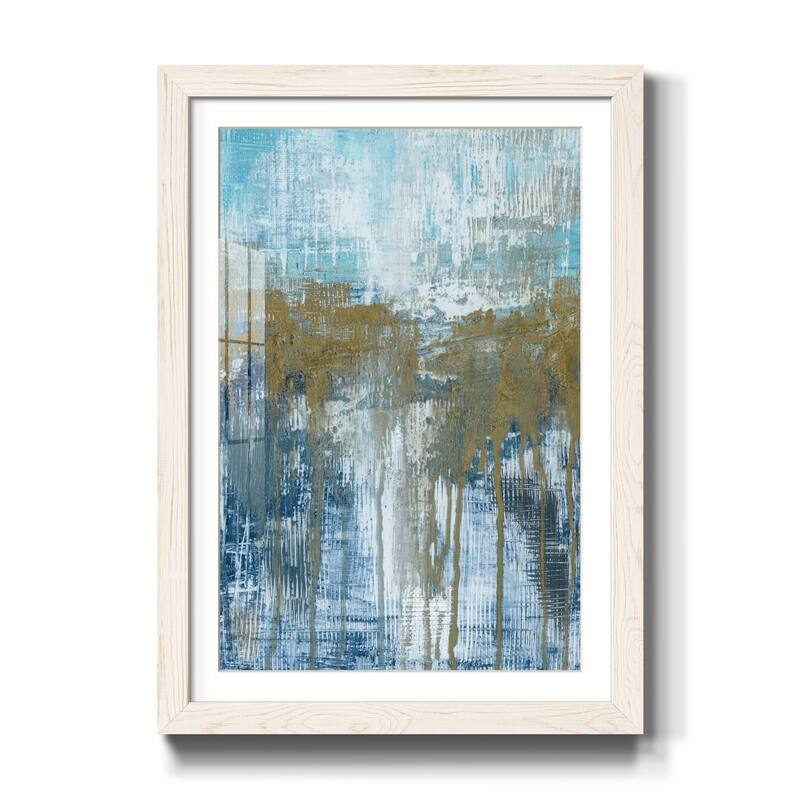 Path to Huntington Beach-Premium Framed Print - Ready to Hang - 23X32 - White