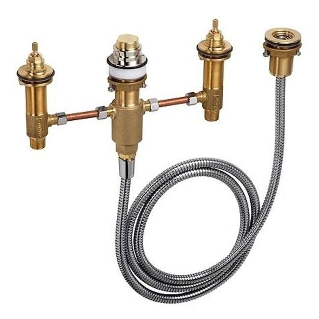 Hansgrohe 1/2" NPT Rough In for 4 Hole Roman Tub Filler - Natural