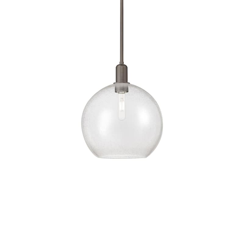 Innovations Lighting 716-1S-15-12 Athens Pendant Athens 12" Wide - Oil Rubbed Bronze / Seedy