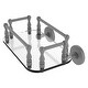 preview thumbnail 10 of 16, Allied Brass Prestige Skyline Collection Wall Mounted Glass Guest Towel Tray