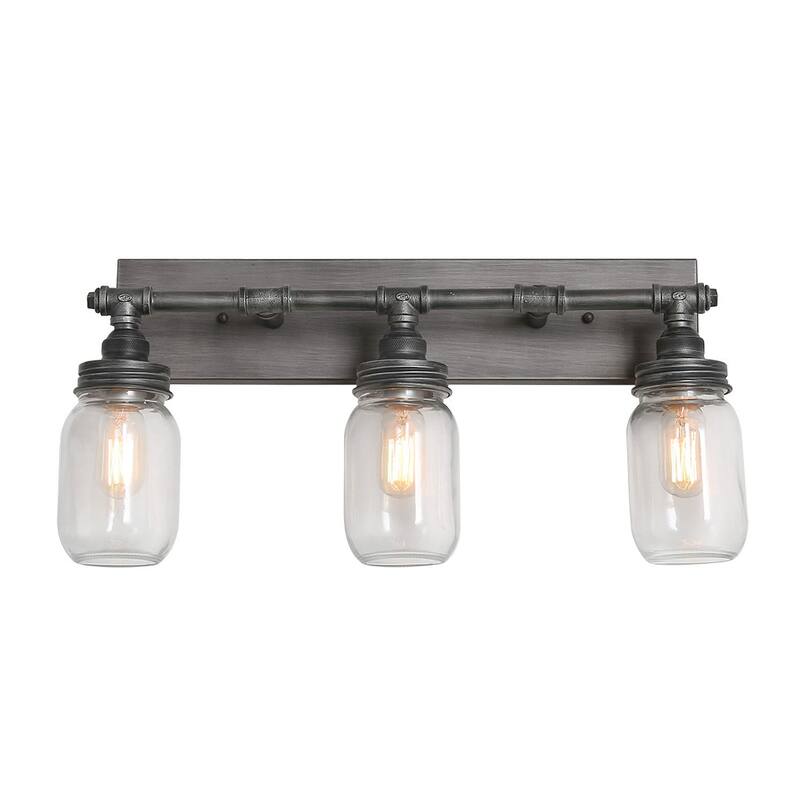 Carbon Loft Vawdrey 3-light Black Wall Sconces Vanity Lights Bathroom