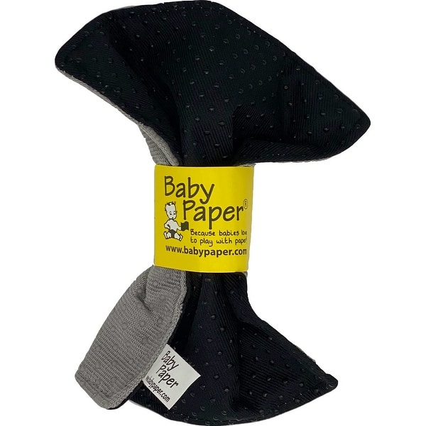 slide 2 of 2, Textured Black Gray Baby Paper - Textured Black Gray