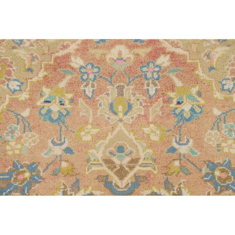Kashan Persian Accent Rug Hand-Knotted Wool Carpet - 3'3" x 4'11"