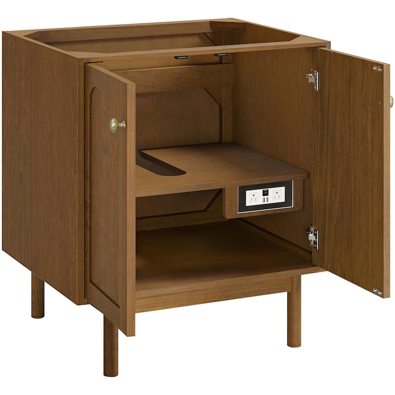 James Martin Vanities 545-V30-3WZ Laurent 30" Single Basin Poplar Wood