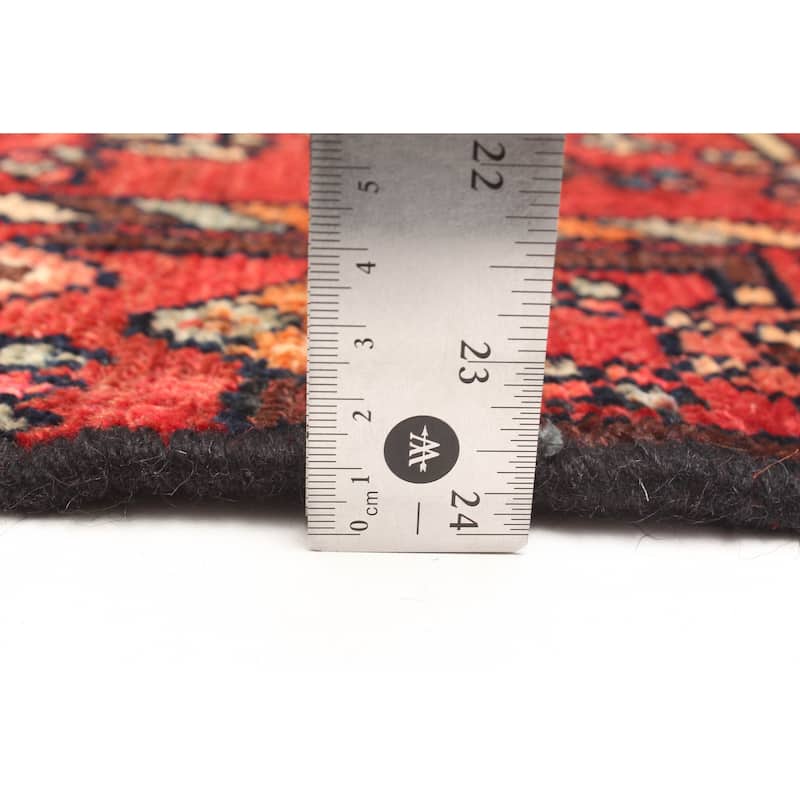 ECARPETGALLERY Hand-knotted Anadol Red Wool Rug - 4'2 x 6'5