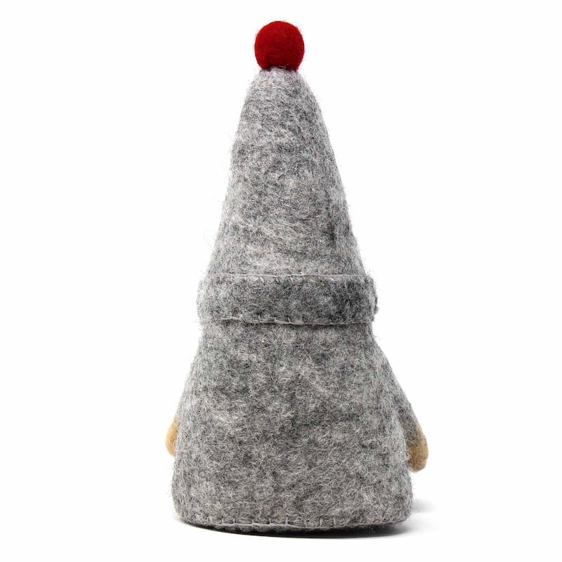 Handmade Felt Christmas Gnomes Trio (Set of 3)