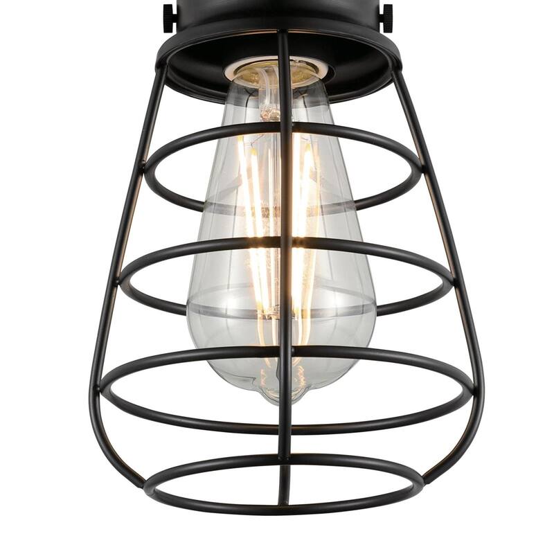Westinghouse 6130700 Bandera 5" Wide Semi-Flush Ceiling Fixture