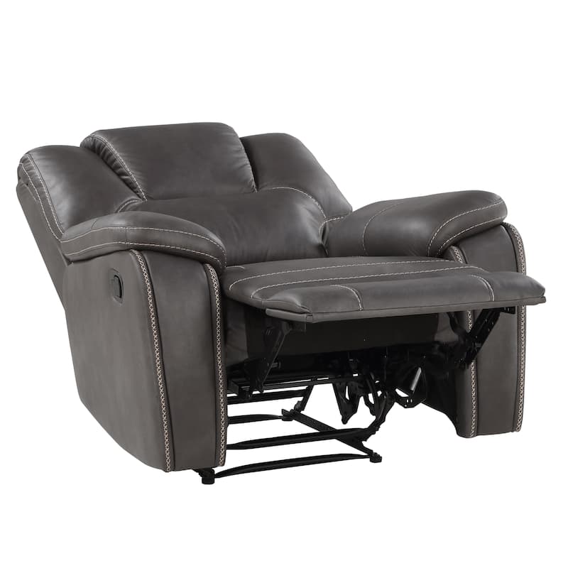 Steve Silver Kameryn Faux Leather Manual Recliner