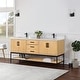 preview thumbnail 107 of 143, Altair Wildy Bathroom Vanity with White Composite Stone Top without Mirror