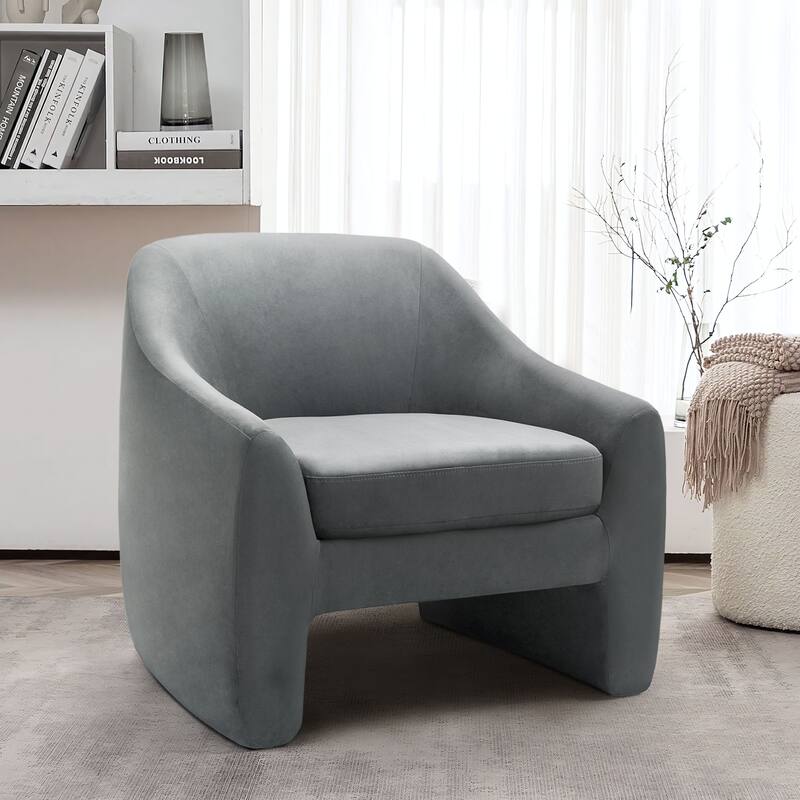 Casey Armchairs Modern Upholstered Accent Chair Oversized