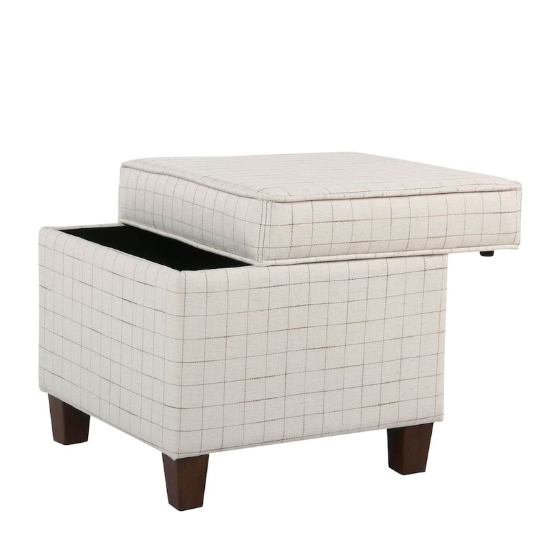 Carson Carrington Birkerod Square Lift-off Storage Ottoman