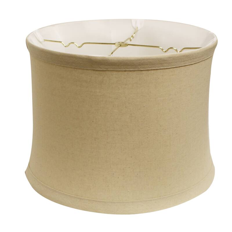 Cloth & Wire Drum No Hug Softback Lampshade with Washer Fitter