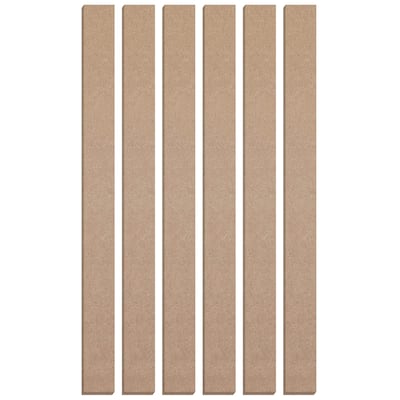 WallPops Wide Paintable Shaker Wall Panels