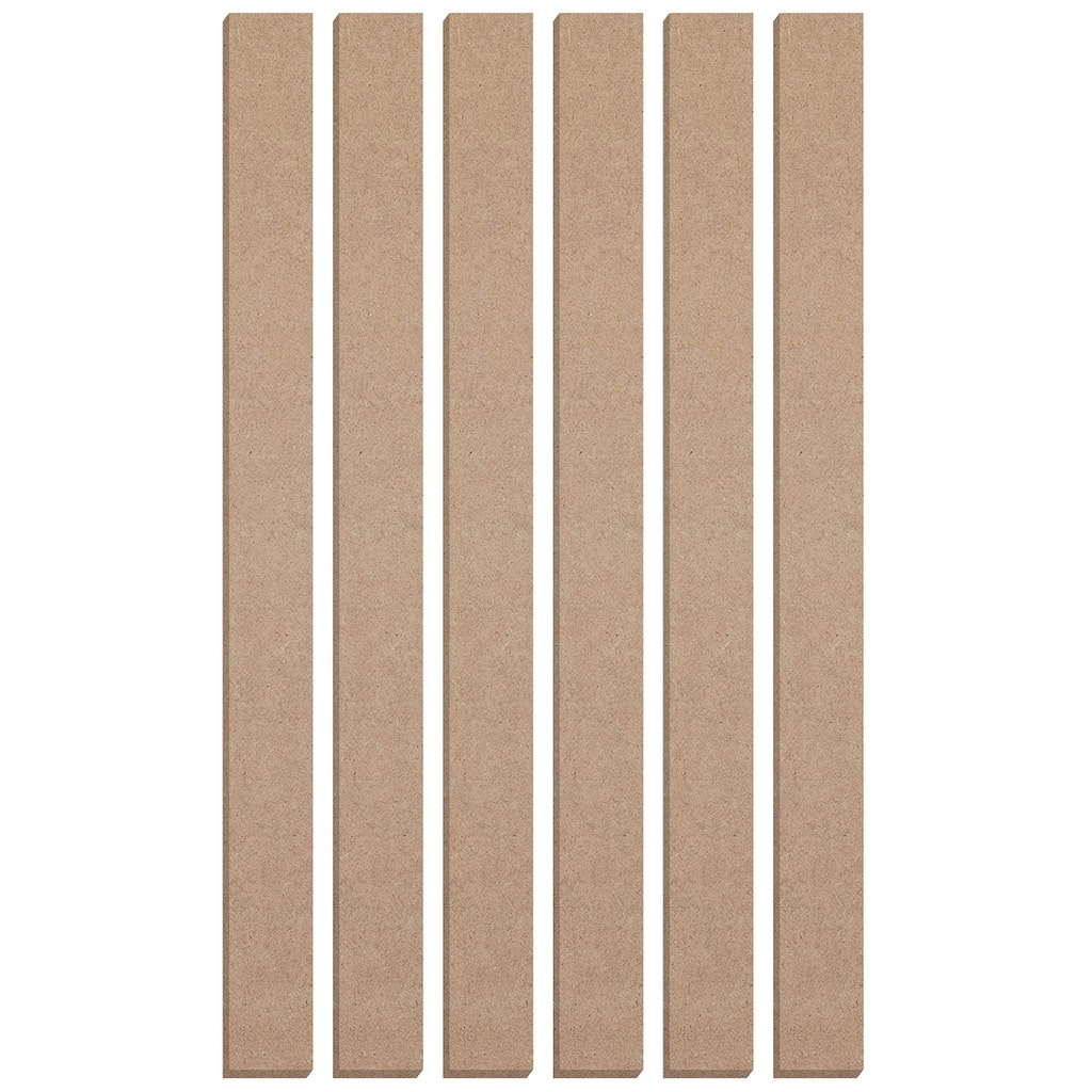 WallPops Wide Paintable Shaker Wall Panels