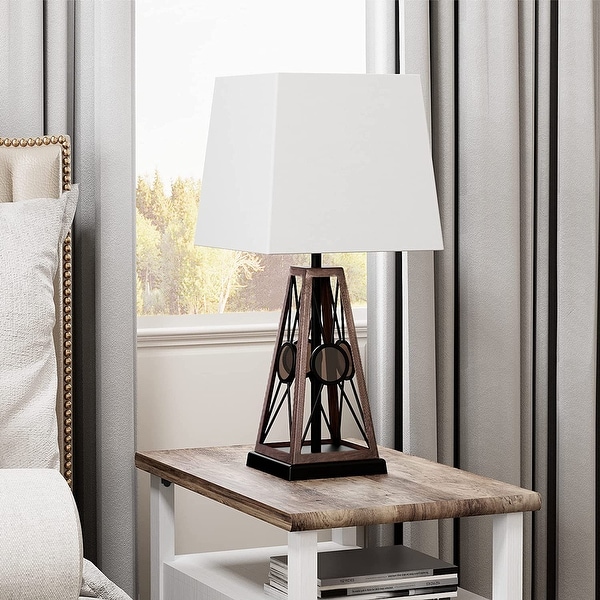 Black farmhouse table lamps deals