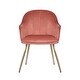 preview thumbnail 27 of 29, Carson Carrington Tavelsrum Velvet Dining Room Chair