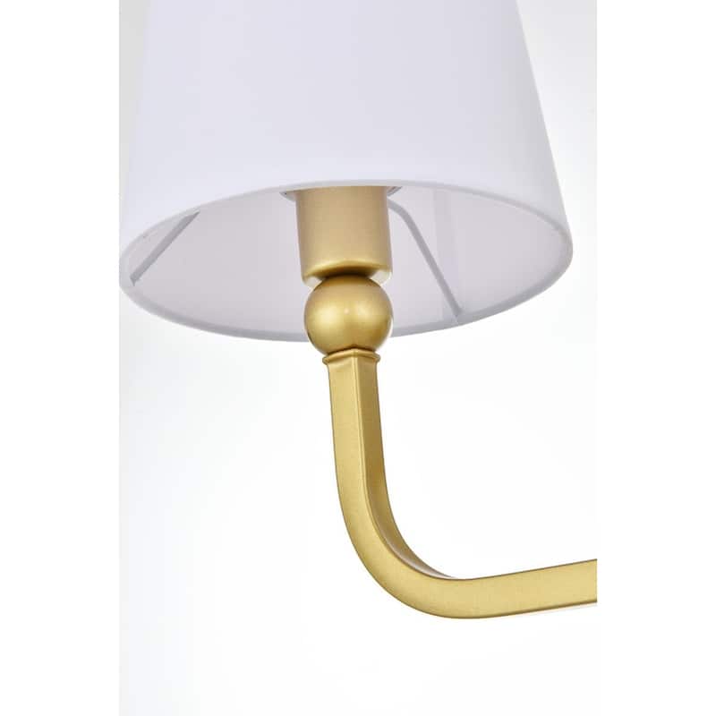Cole 1 Light Black and Clear Bath Sconce