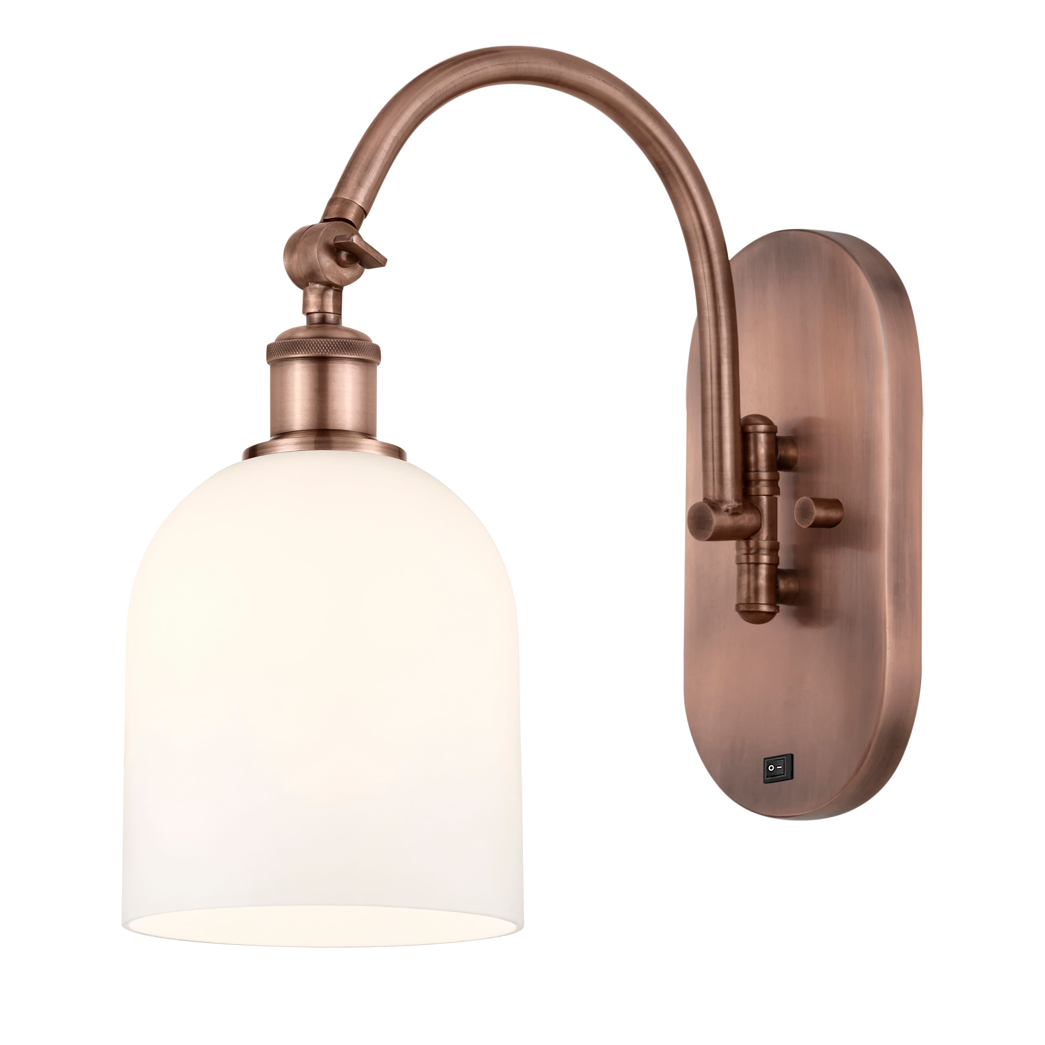 Option Antique Copper / Gloss White Shade