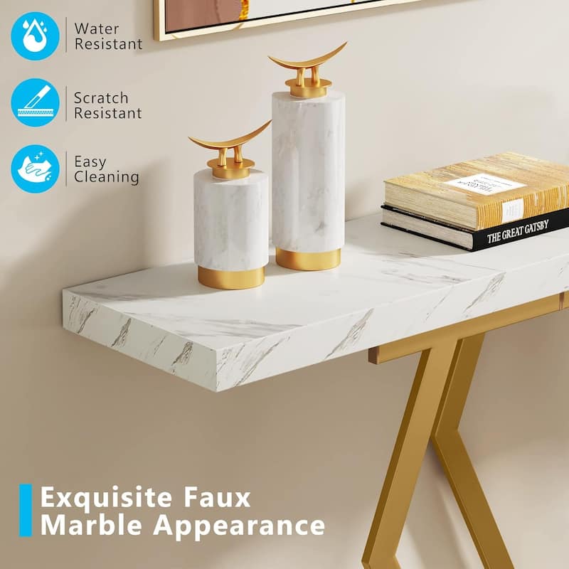 70.9" Extra Long Console Table, Modern Sofa Table, Entryway Accent Table Hallway Foyer Side Table