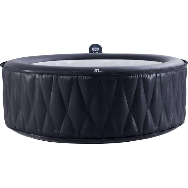 Mspa Premium Mont Blanc Hot Tub 4 Person Inflatable Bubble Spa 71 W X 28 L Overstock 21173559