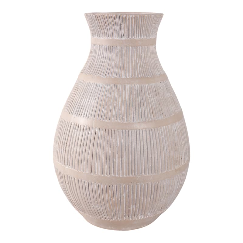 Terracotta Decorative Vase Stylish Handmade for Contemporary Decor