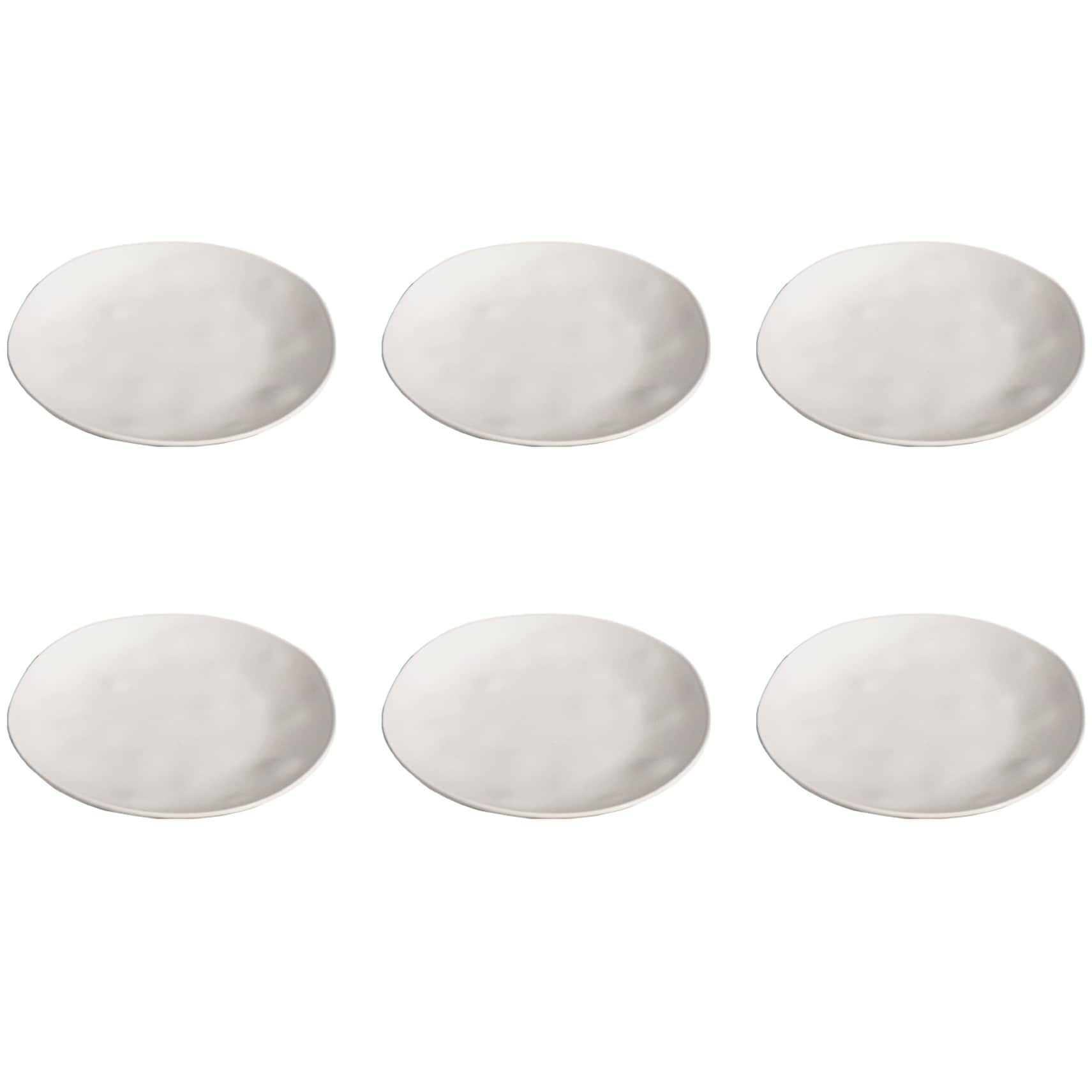 Abode Homewares Organic NewWave Melamine Salad Plate - 8.5" - Set of 6