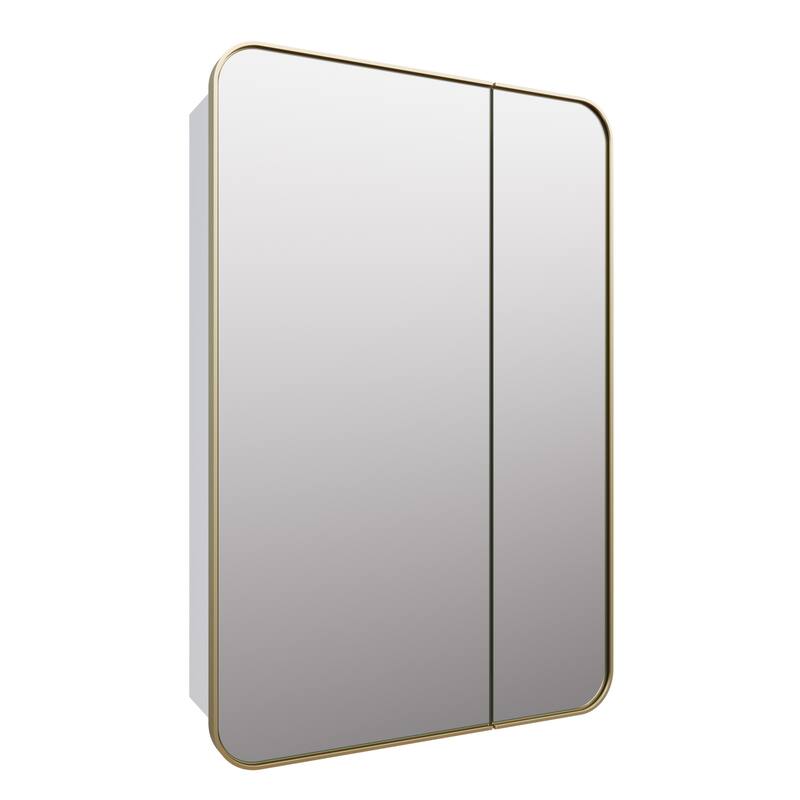 Glass Warehouse SC2-SQ-24X36 Calla 24" x 36" Framed Double Door