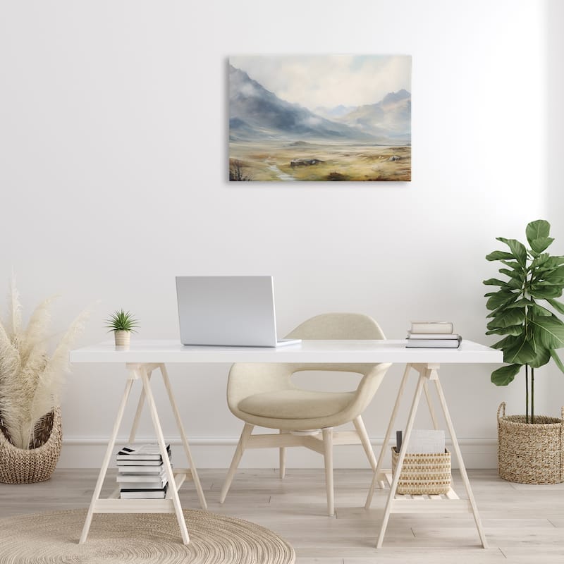 Stupell Faded Mountain Secrets Canvas Wall Art Design By Franklyn Gregory