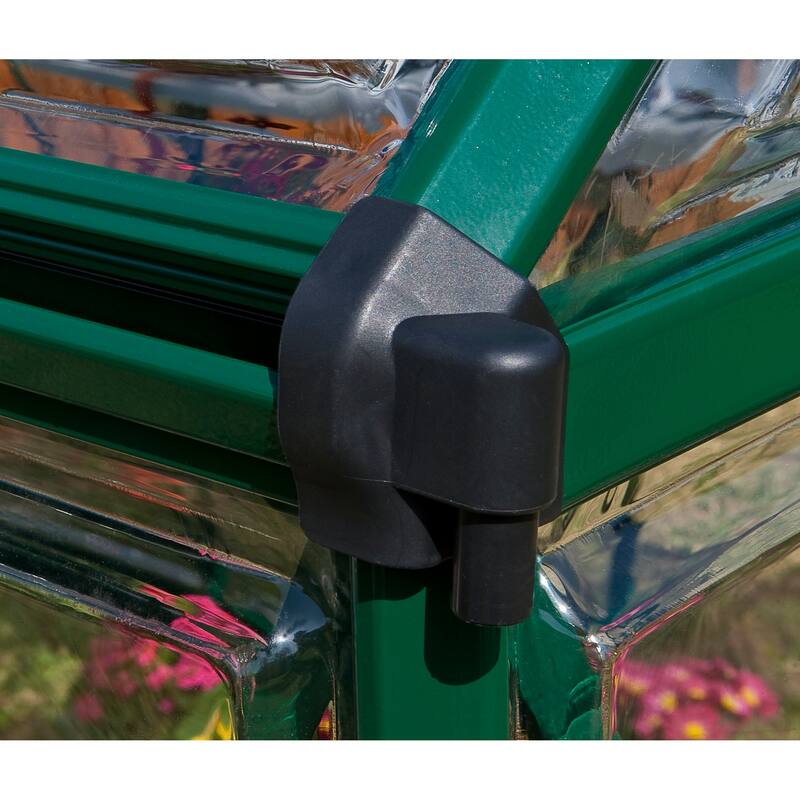 Harmony 6 ft. x 4 ft. Green/Clear DIY Greenhouse Kit - 6ft x4ft