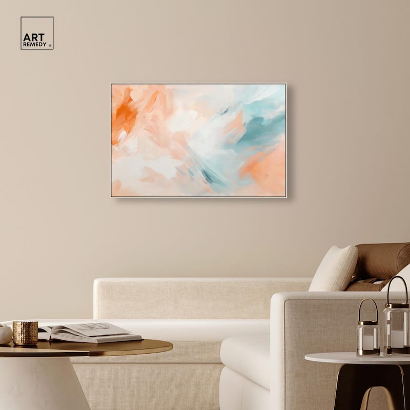 Sunrise Palette II Canvas by Art Remedy