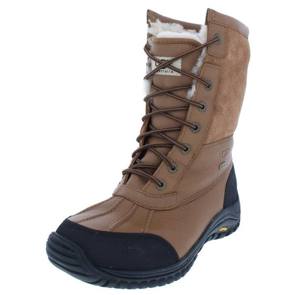 Shop Ugg Womens Adirondack Winter Boots Leather Waterproof