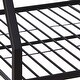 preview thumbnail 6 of 6, Metal Twin XL/Queen Bunk Bed with Full-Length Guardrail, Space-Saving Design