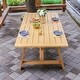preview thumbnail 13 of 25, Cambridge Casual Zephyr 7-piece Teak Outdoor Dining Set