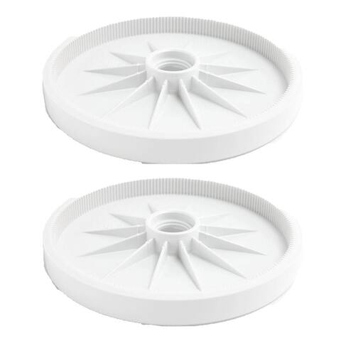 Polaris C6 Large Replacement Wheel for Polaris 180/280 Pool Cleaner C-6 (2 Pack)