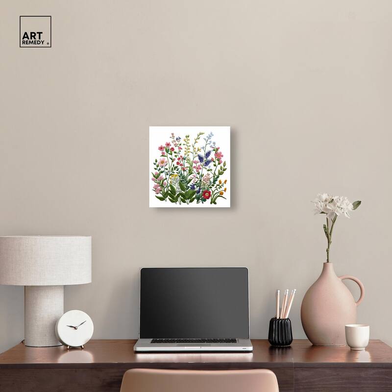 Wildflower Patch II Canvas by Art Remedy, Gallery Wrapped