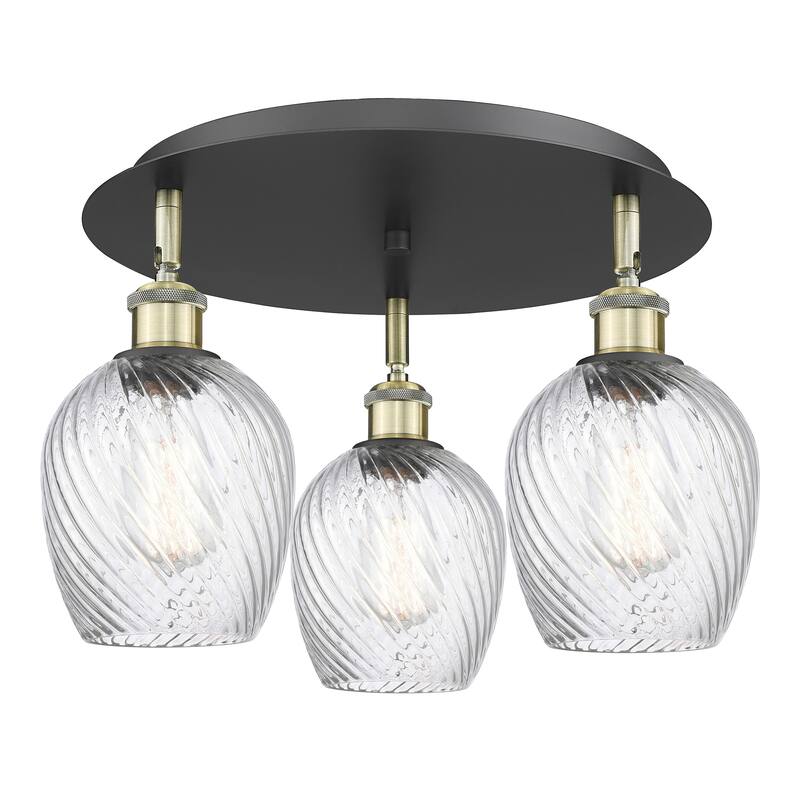 Innovations Lighting Salina - 3 Light 17" Flush Mount