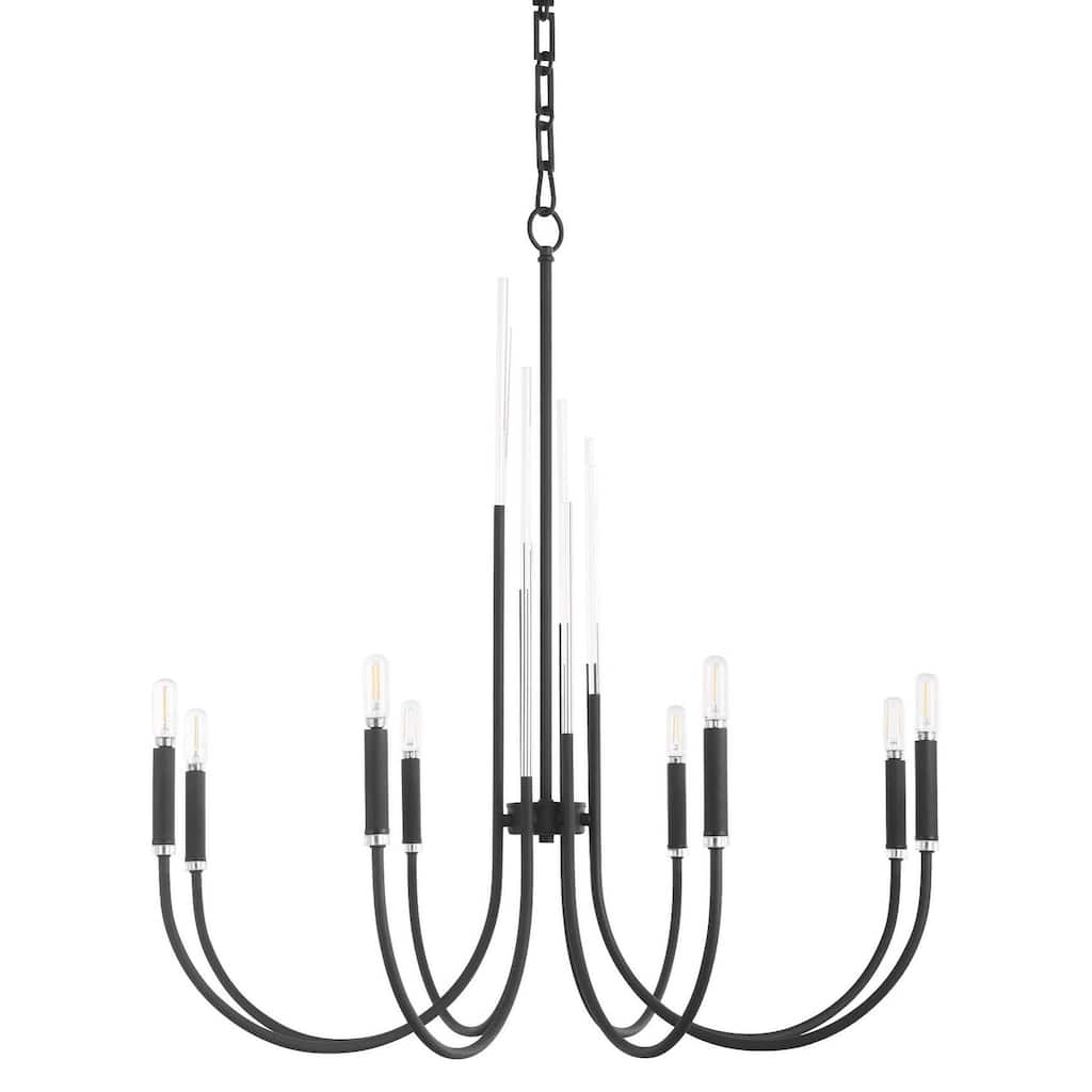 Quorum International 6223-8 Summit 8 Light 32" Wide Empire Chandelier