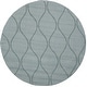 preview thumbnail 19 of 18, SAFAVIEH Handmade Impressions Felicity Modern Wool Rug 5' Round - Grey - Round