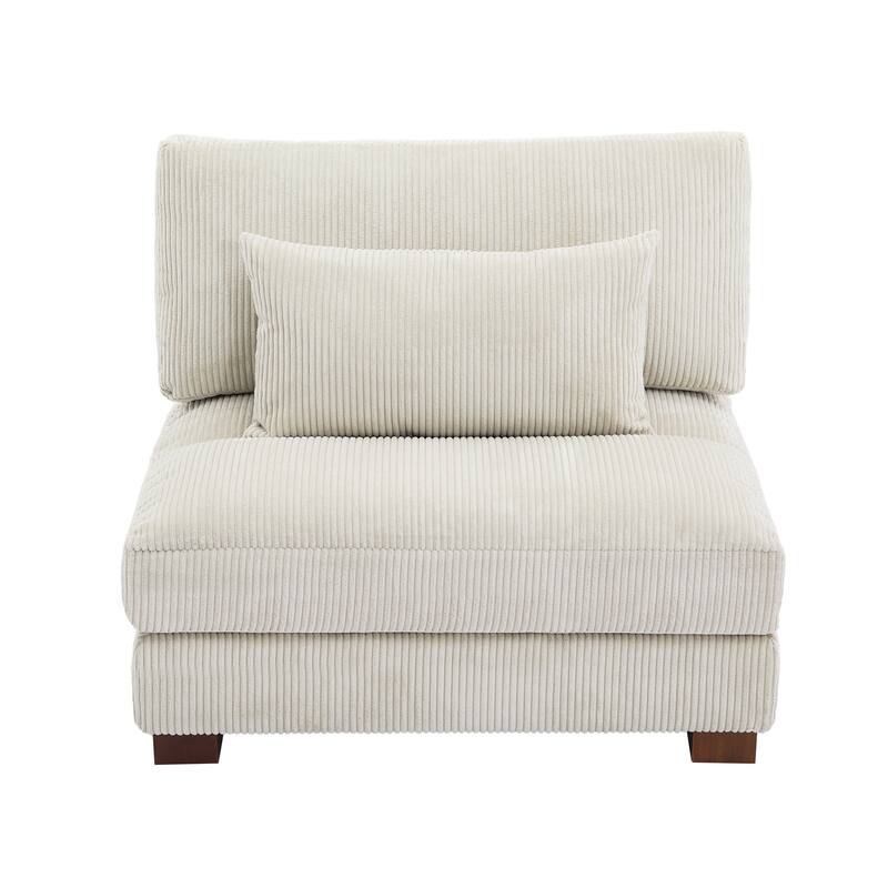 Modern Chaise Lounge Modular Sectional Sofa
