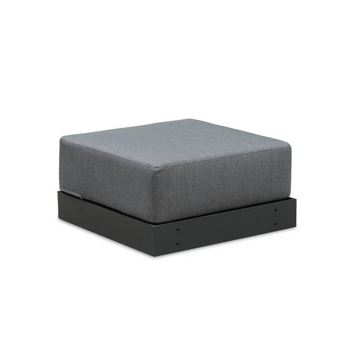 PURPLE LEAF Santorini 4-10 Piece Grey Patio Sectional Sofa Set with Ottoman Cushions Poolside Garden Outdoor Conversation Sets