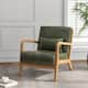 Option HUNTER GREEN/PU/NATURAL WOOD HIGH SIDE FRAME