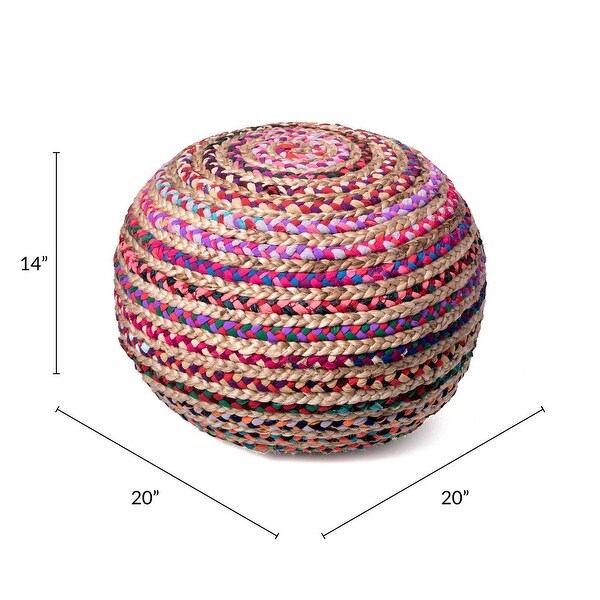 Strick & Bolton Horace Disco Cables Pouf