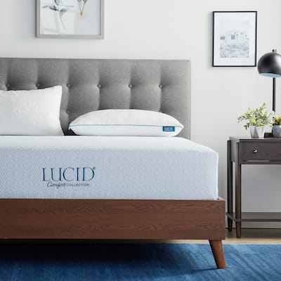 Lucid 2 Pack Shredded Memory Foam Pillow