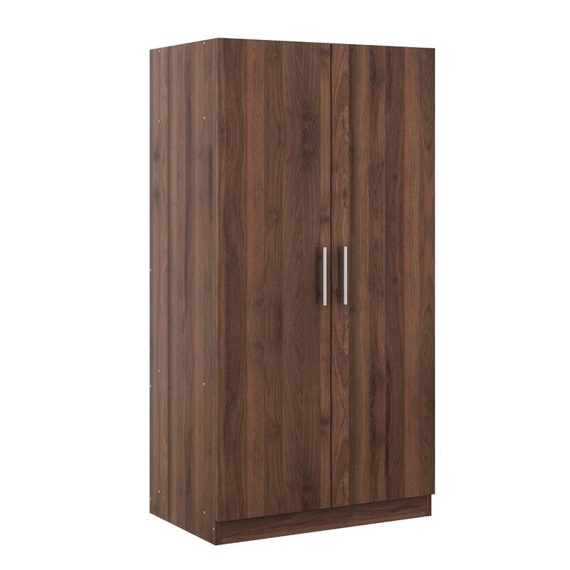 Stylish Armoires with Ample Storage and Clothes Rail Wardrobe Clothes Storage Cabinet for Bedroom