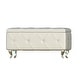 preview thumbnail 33 of 53, Upholstered Tufted Storage Bench