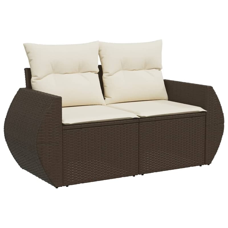 vidaXL Garden Sofa Set - 21.7 x 21.7 x 14.6
