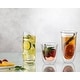 preview thumbnail 4 of 3, JoyJolt Levitea Double Wall Glasses, 8.4 Ounce Set of 2 Thermo Tumblers